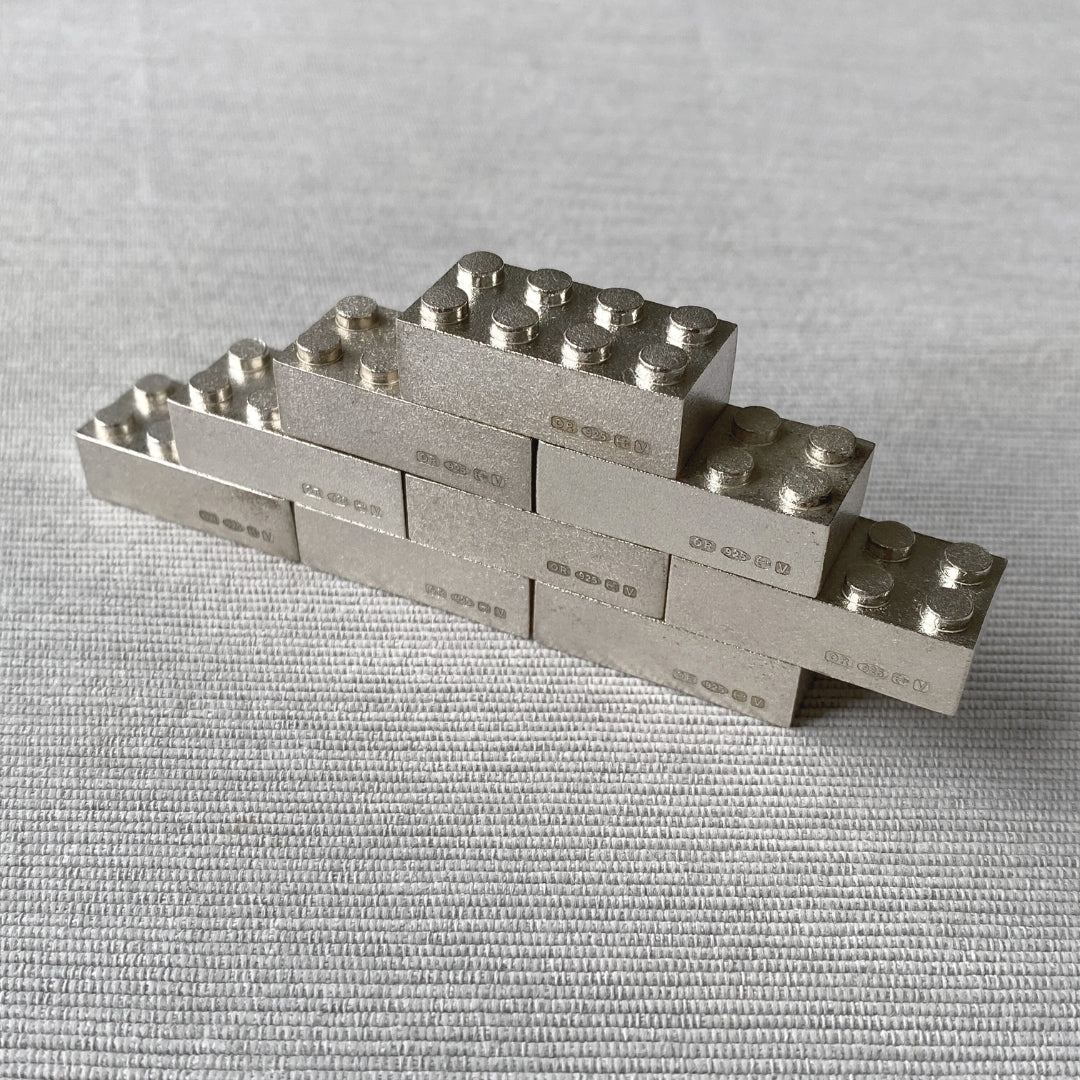 Sterling Silver Brick