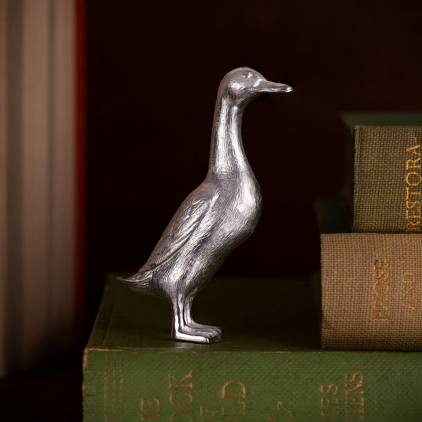 Standing Duck Sculpture