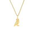 Owl Necklace (18ct Gold Plated) - Oliver Roberts Jewellery