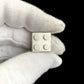 Sterling Silver Brick 2x2