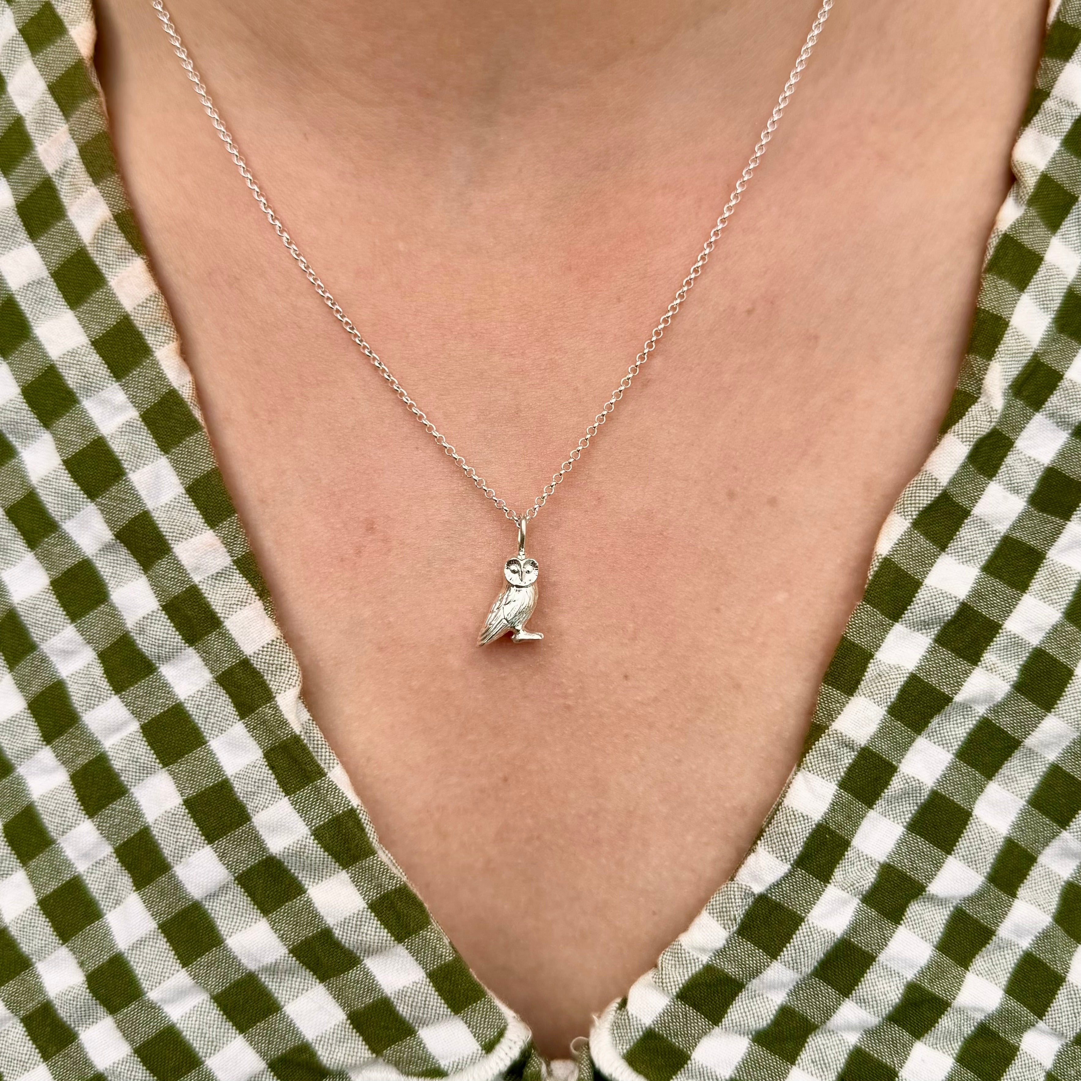 Owl Necklace - Oliver Roberts Jewellery