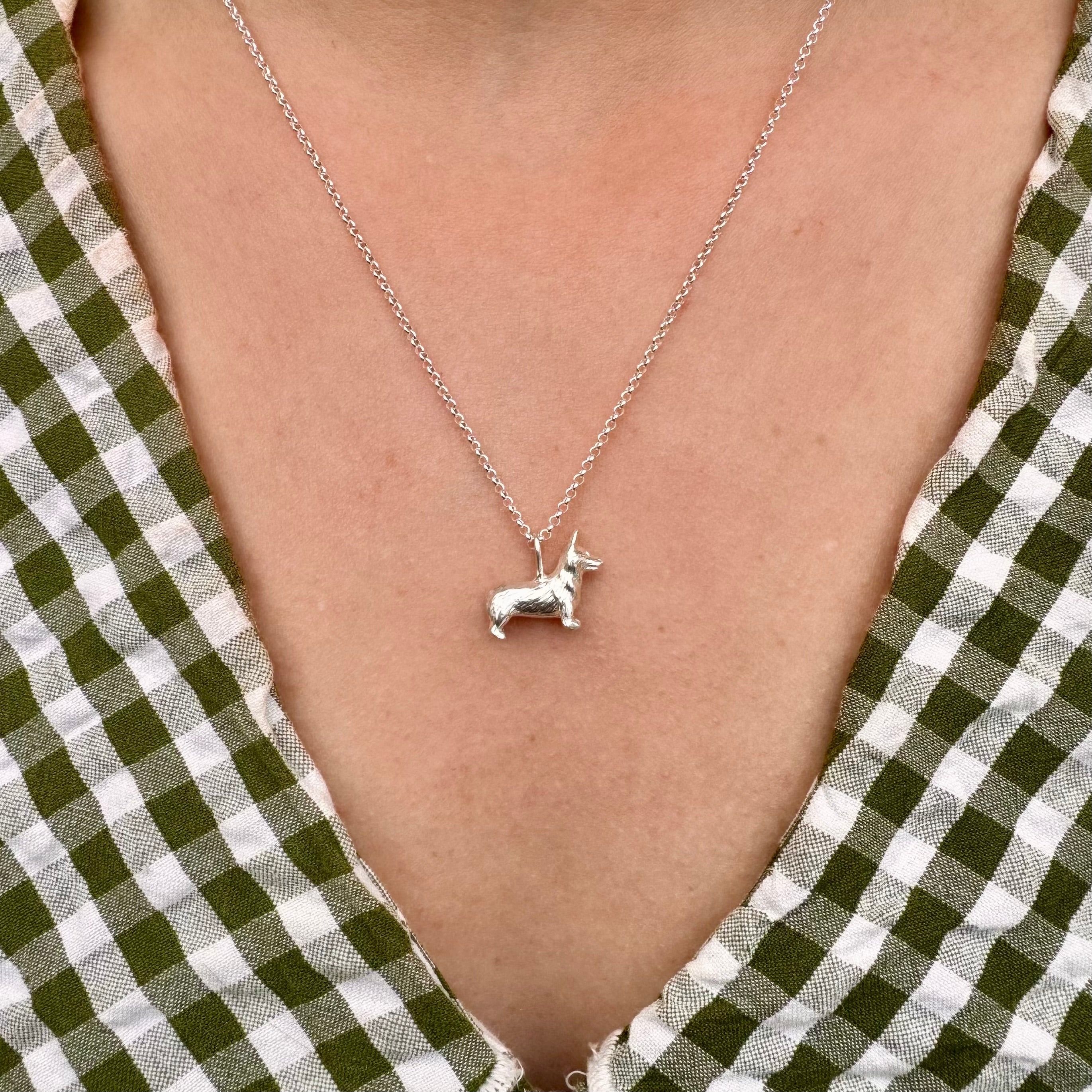 Corgi Necklace - Oliver Roberts Jewellery