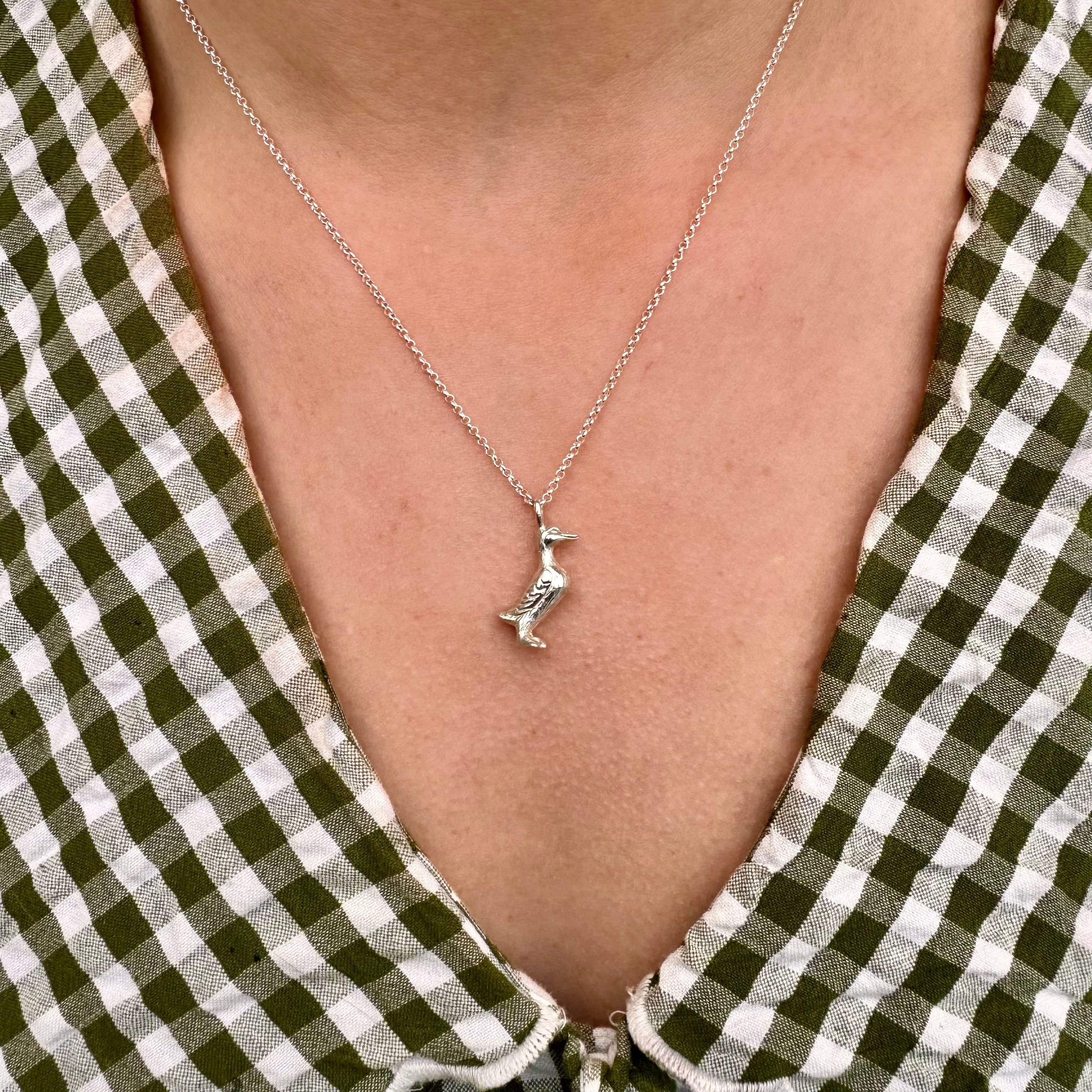 Duck Necklace - Oliver Roberts Jewellery