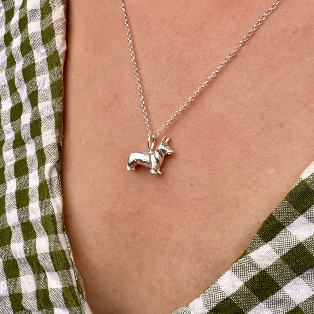 Corgi Necklace - Oliver Roberts Jewellery
