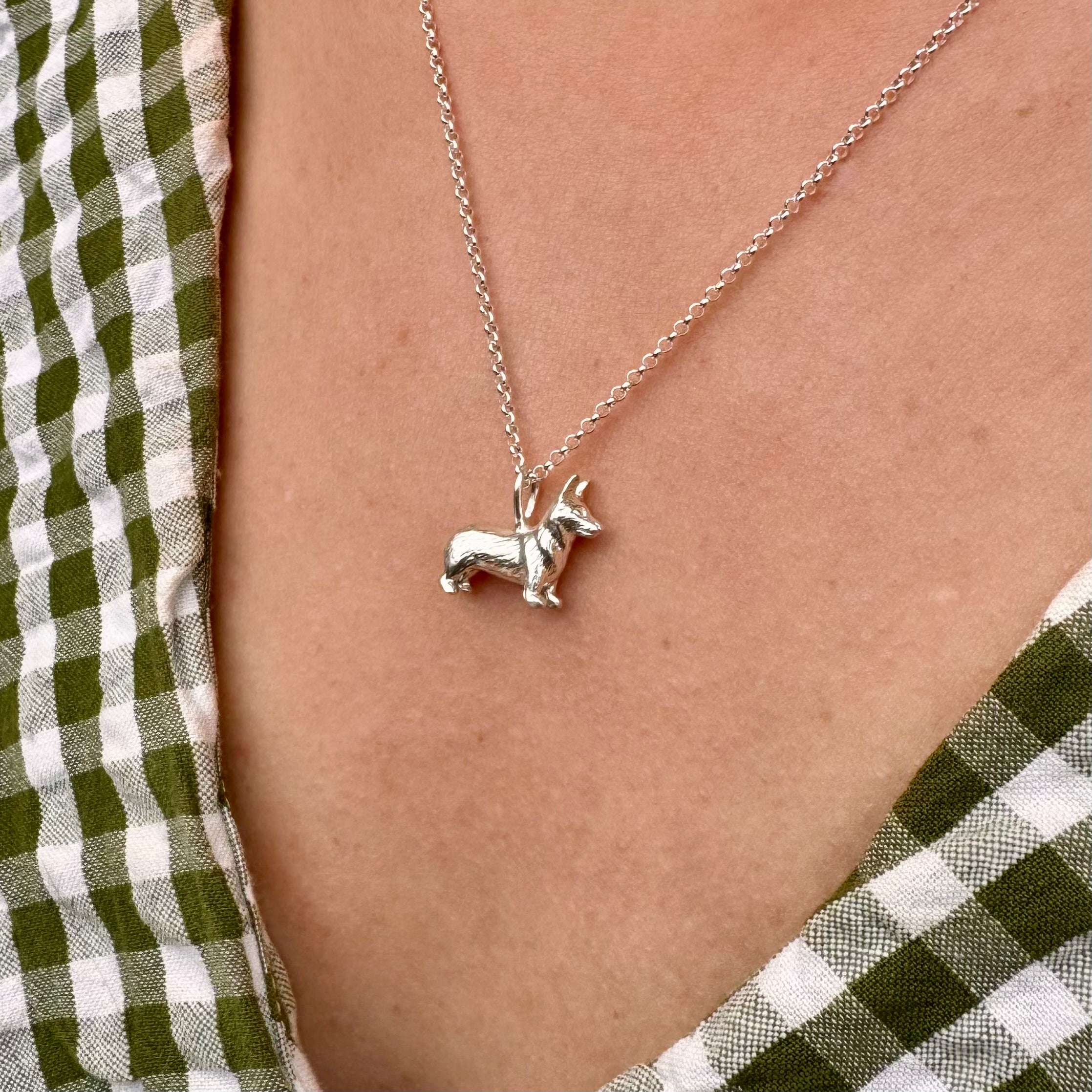 Corgi Necklace - Oliver Roberts Jewellery