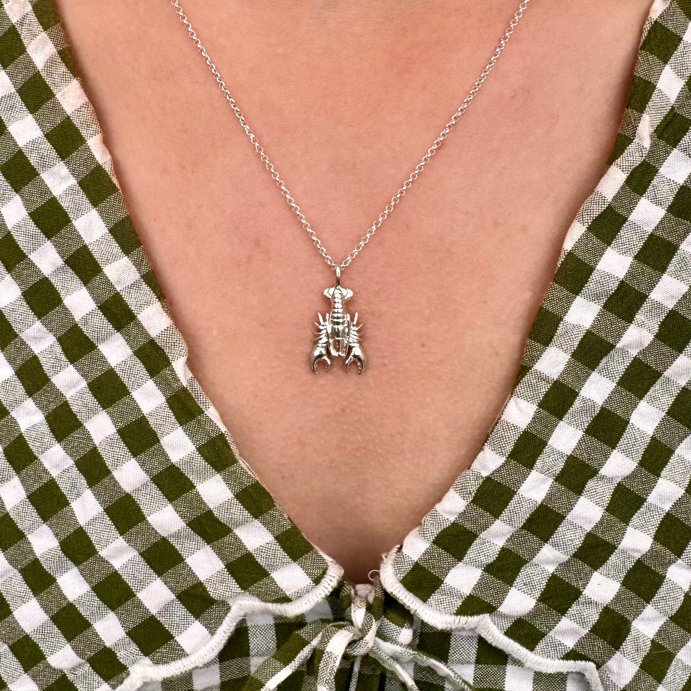 Lobster Necklace - Oliver Roberts Jewellery