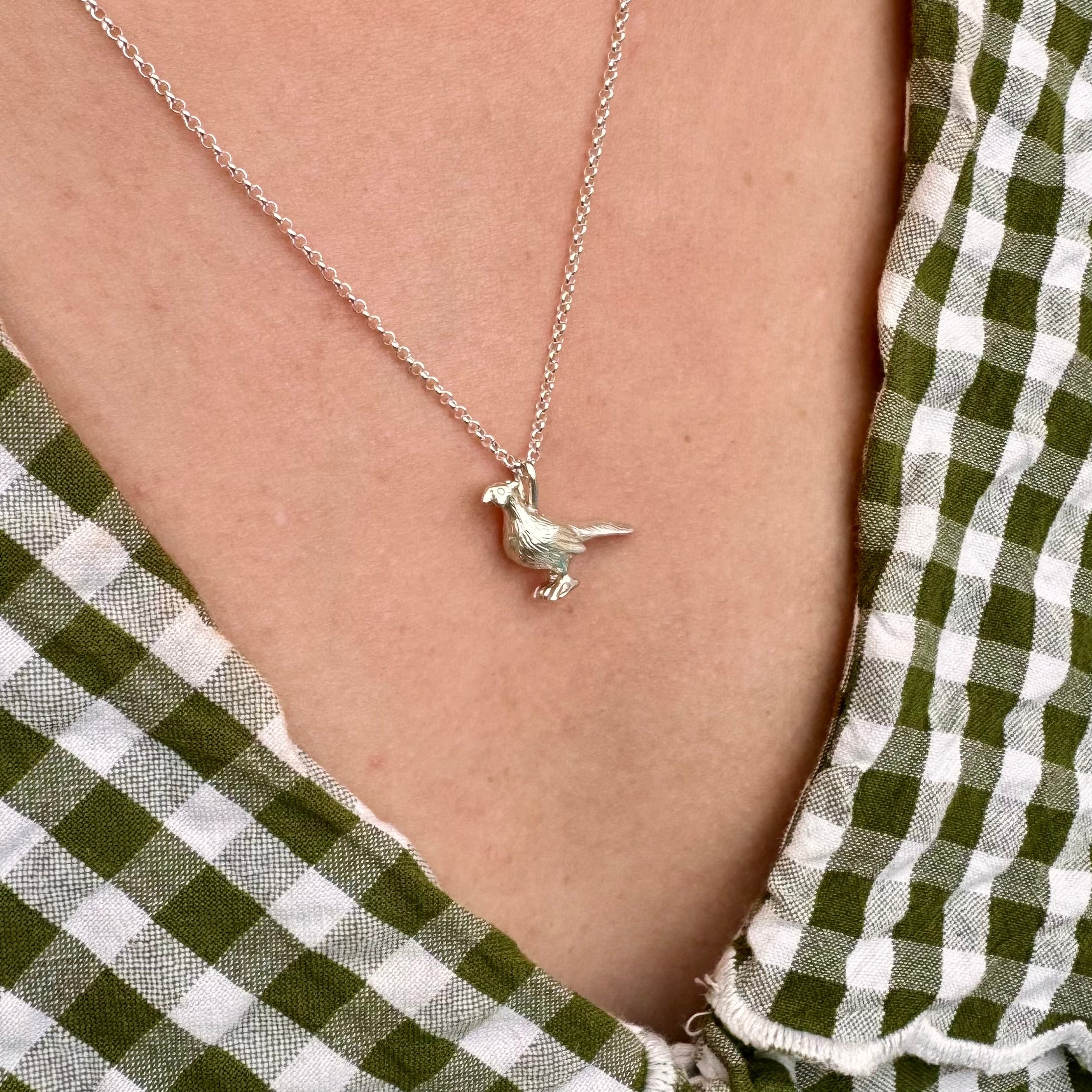 Pheasant Necklace - Oliver Roberts Jewellery
