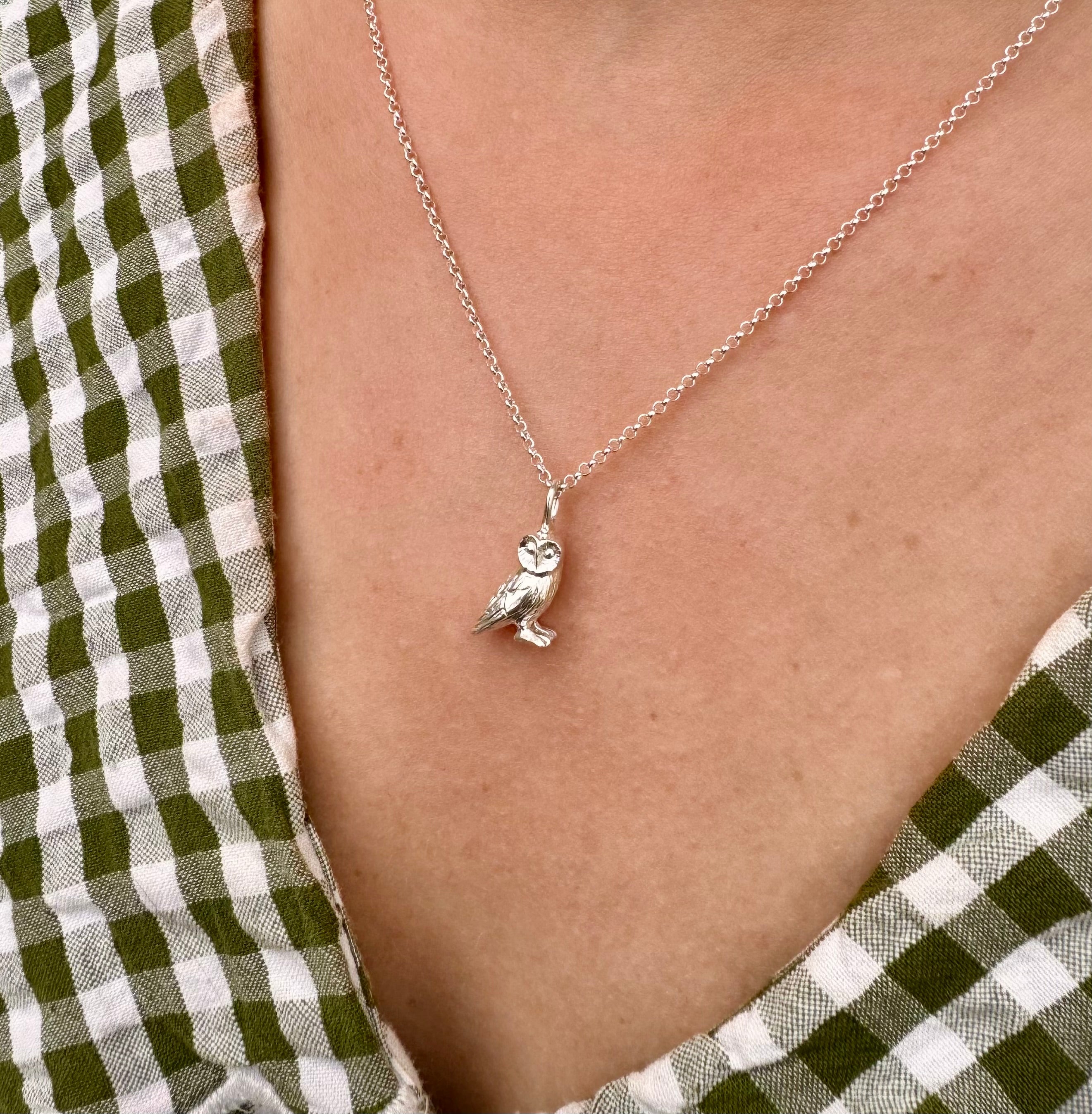 Owl Necklace - Oliver Roberts Jewellery