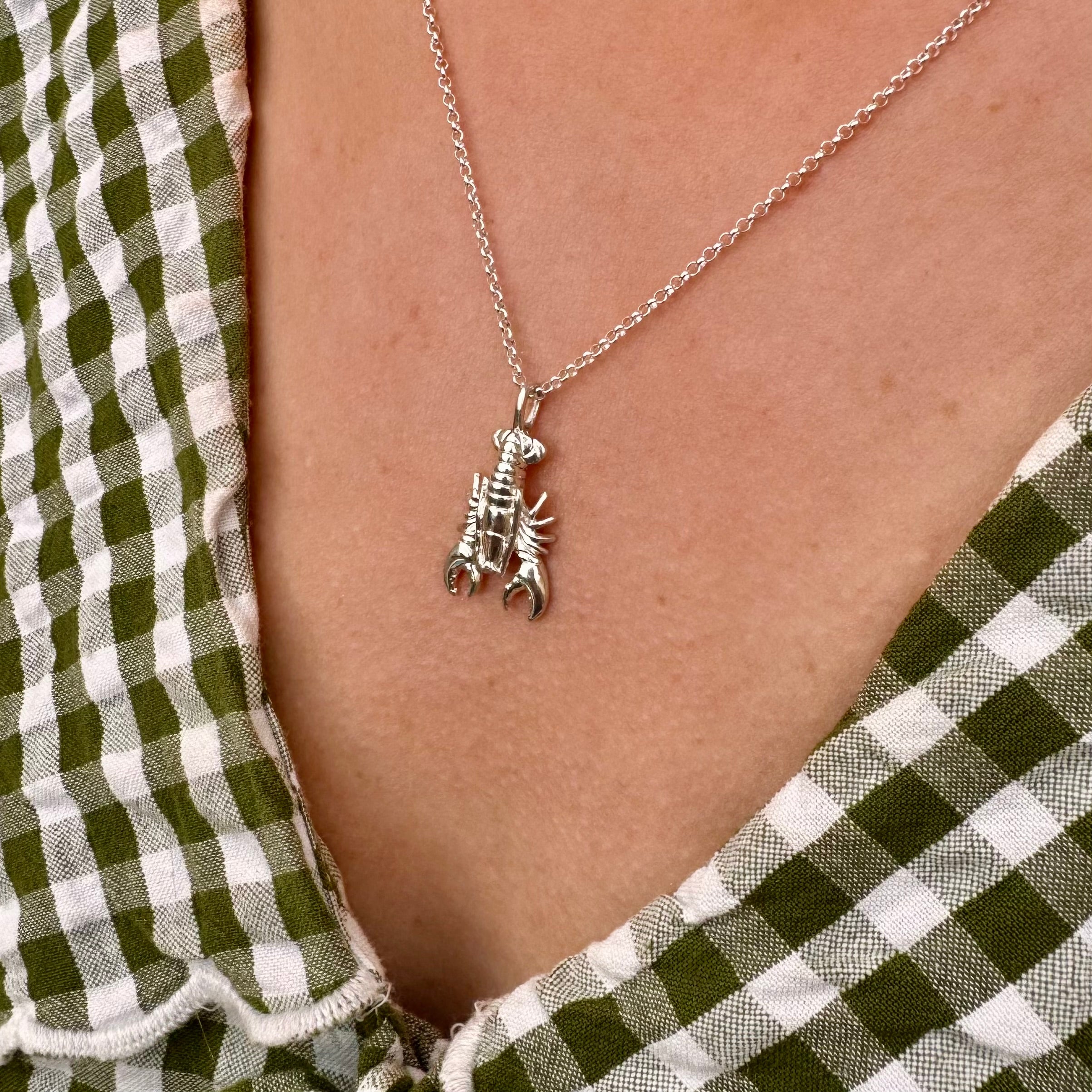 Lobster Necklace - Oliver Roberts Jewellery