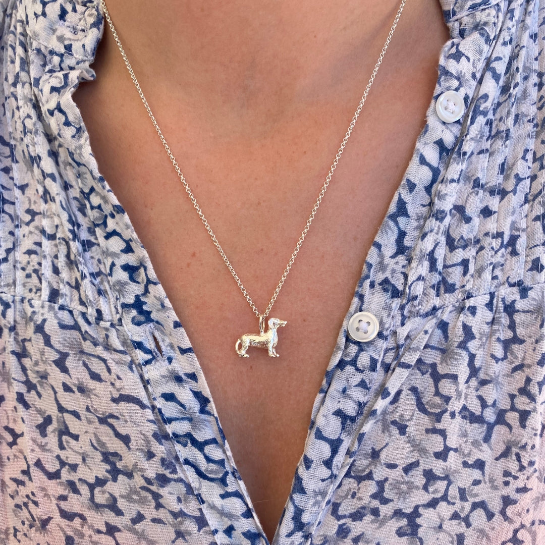 Dachshund Necklace - Oliver Roberts Jewellery