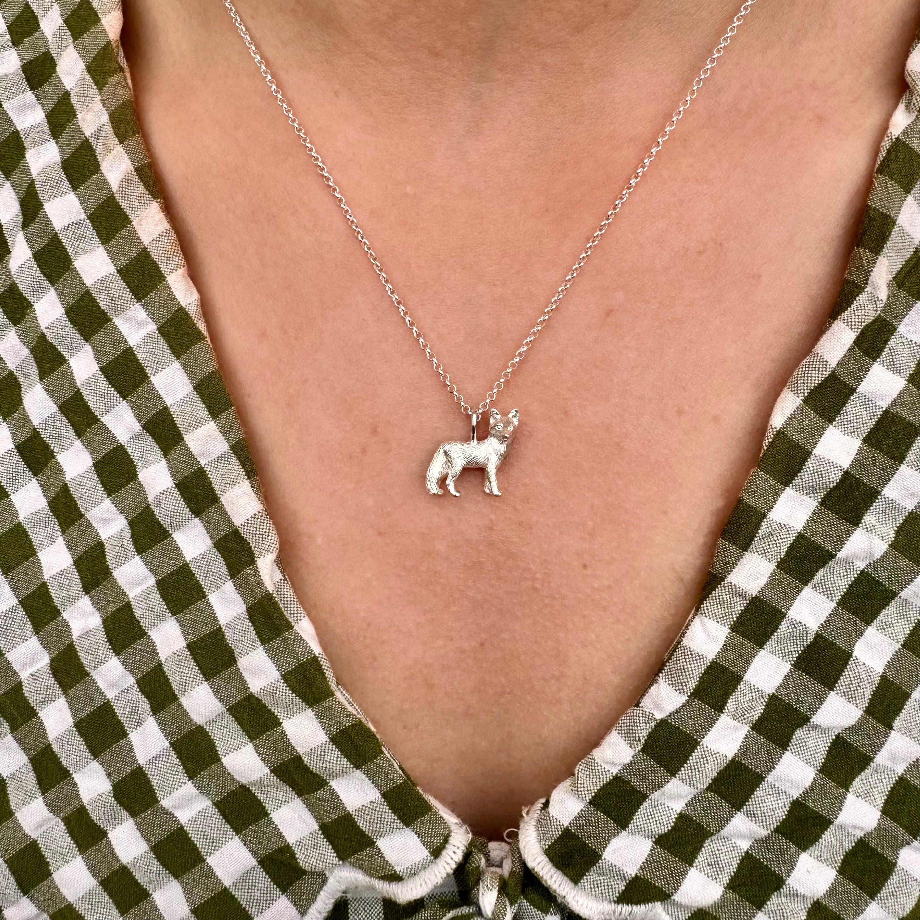 Fox Necklace - Oliver Roberts Jewellery