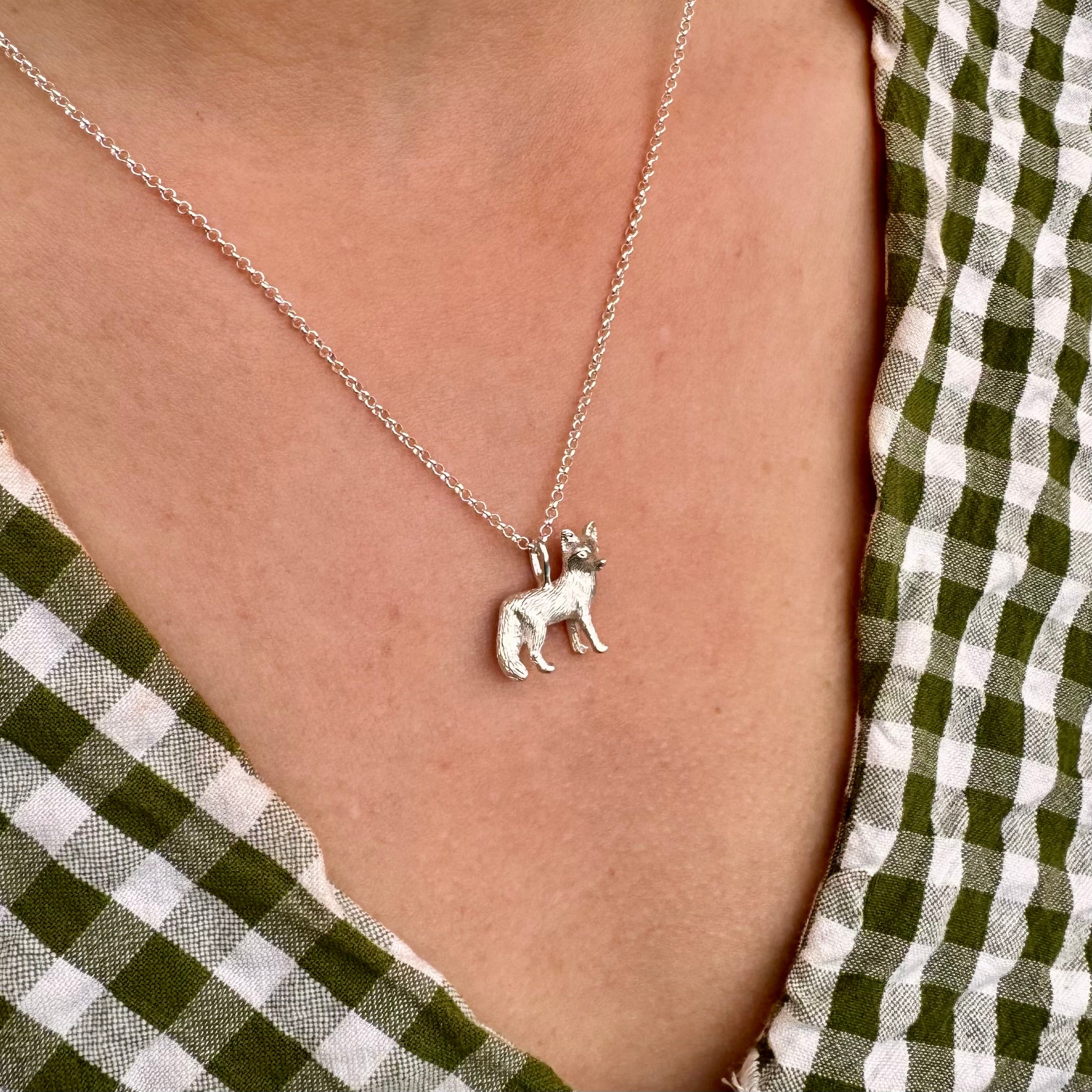 Fox Necklace - Oliver Roberts Jewellery