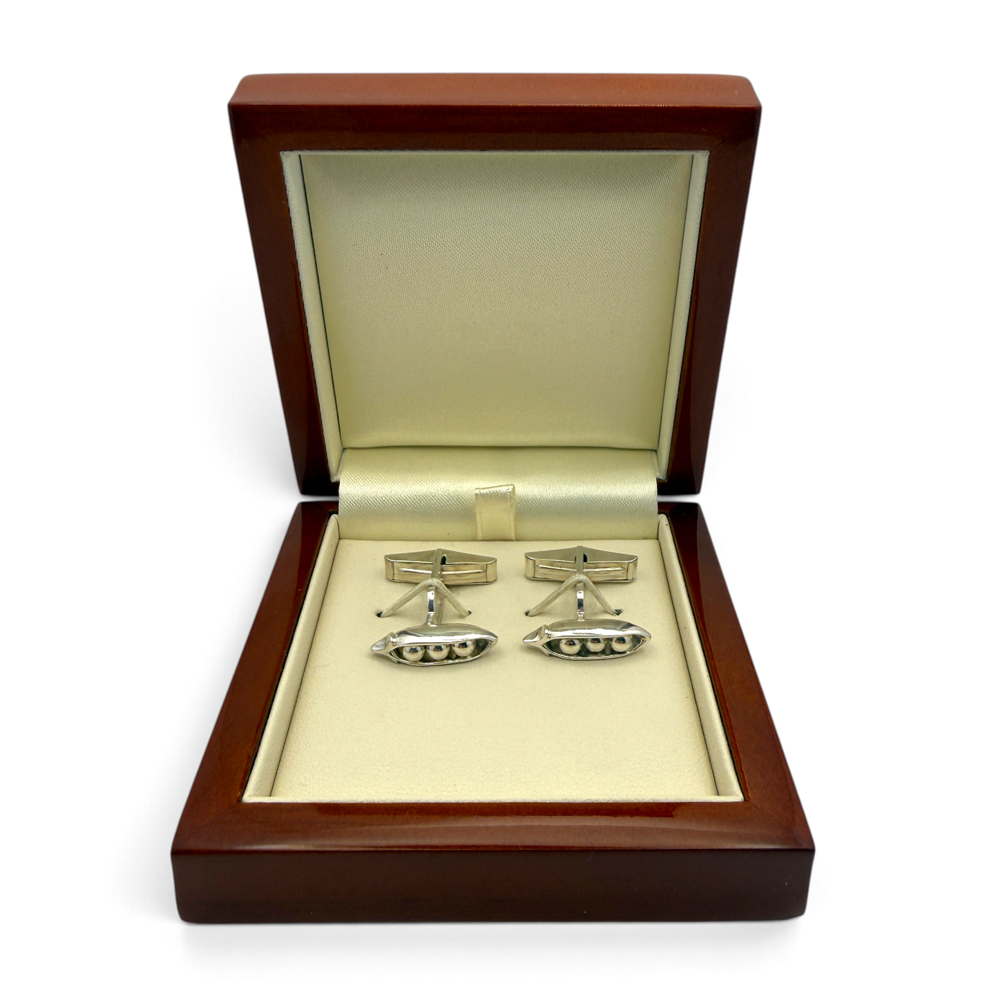 Pea Pod Cufflinks