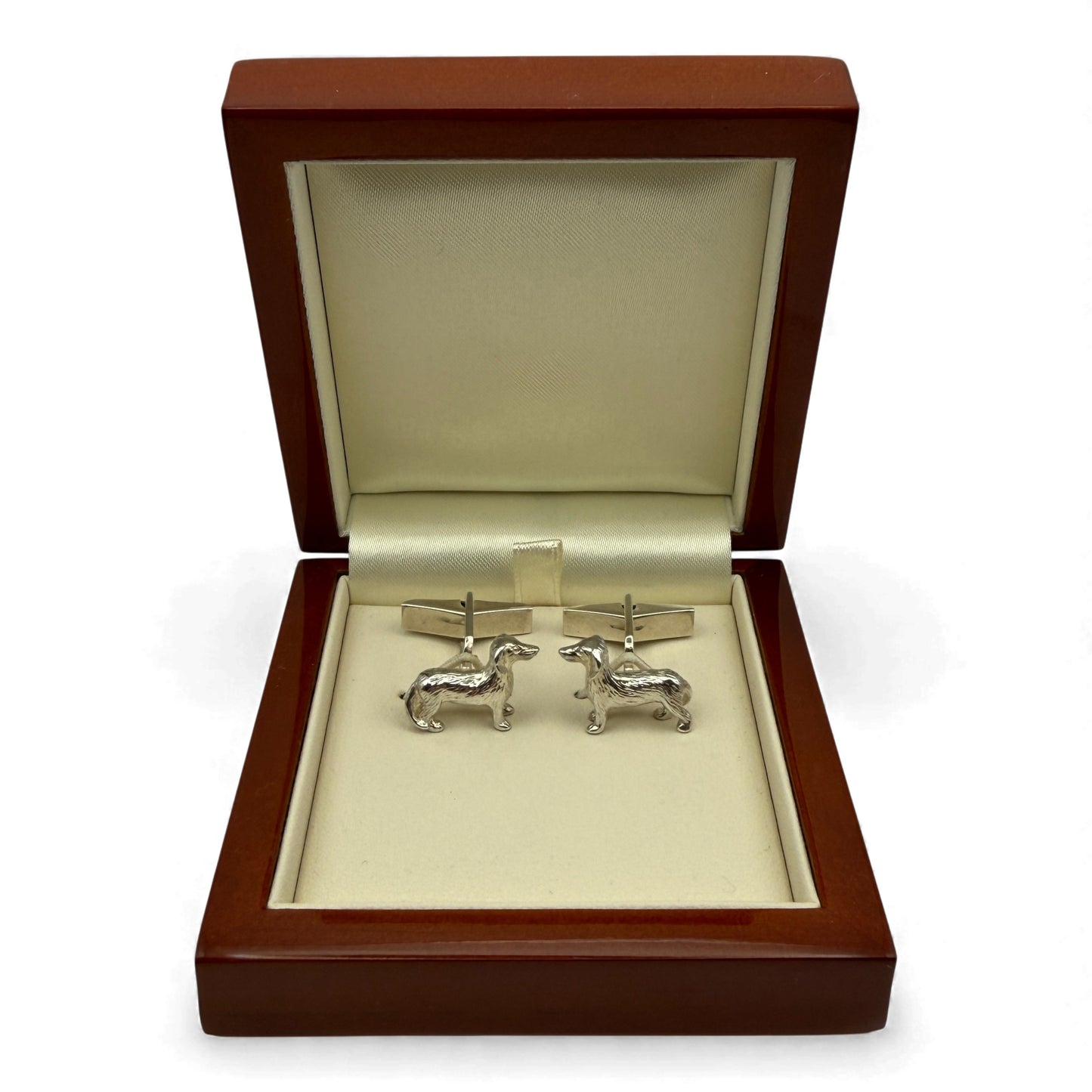 Dachshund Cufflinks - Oliver Roberts Jewellery