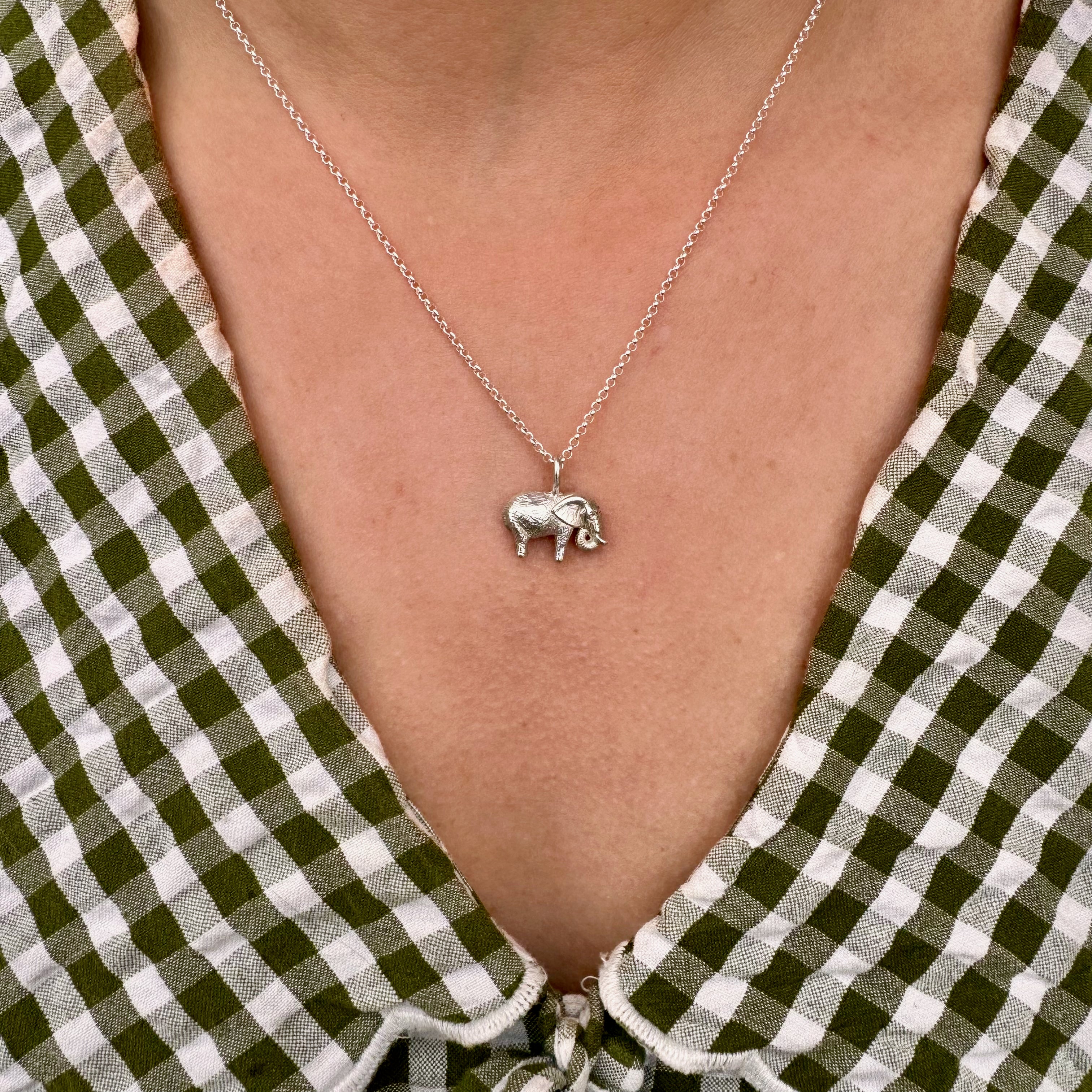 Elephant Necklace - Oliver Roberts Jewellery