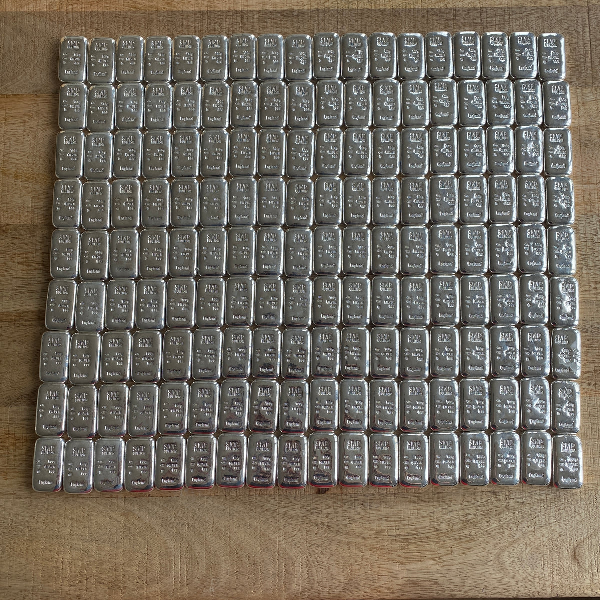 Fine Silver 100g Hallmarked Investment Bullion Bars - Oliver Roberts Jewellery