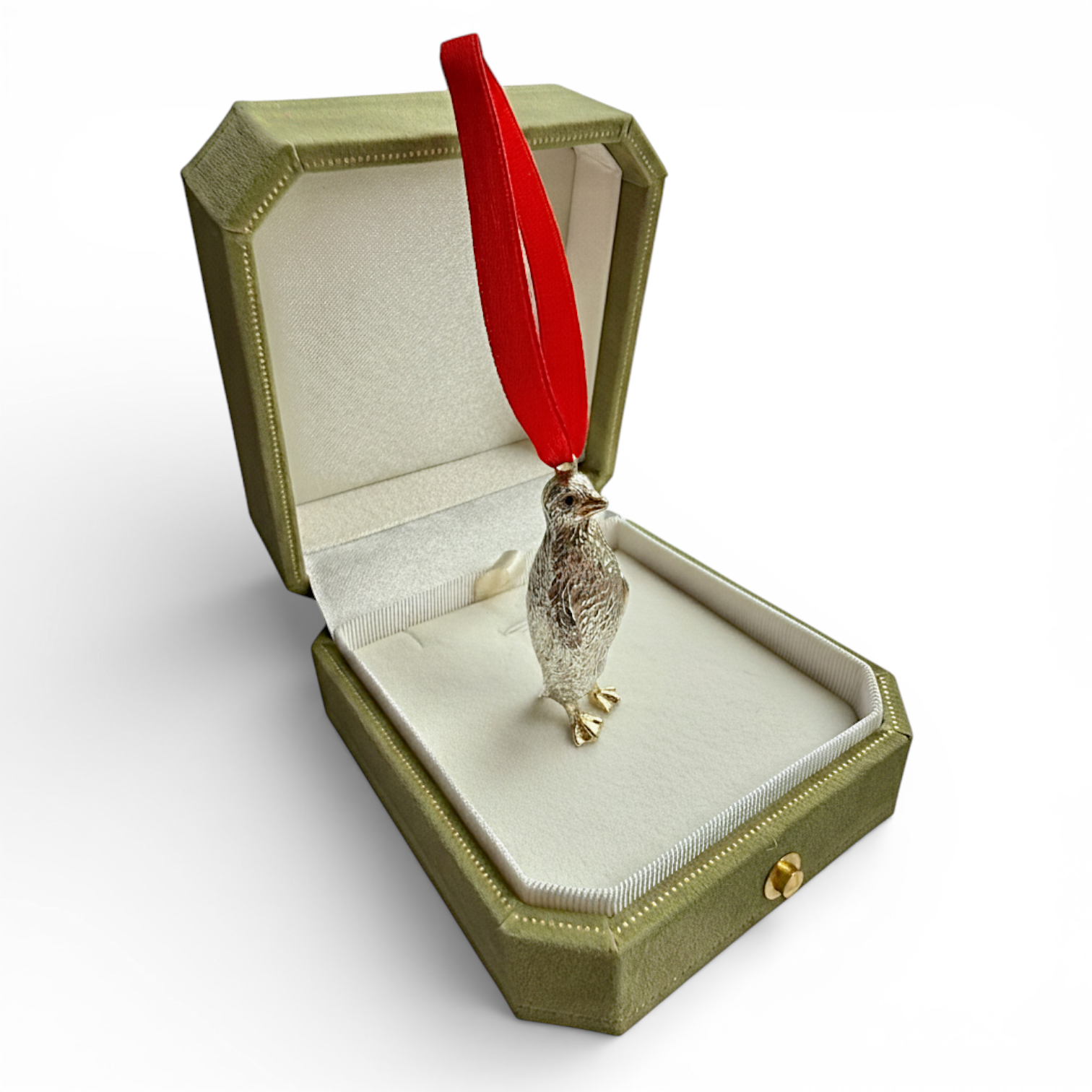 Penguin - Christmas Tree Decoration - Oliver Roberts Jewellery