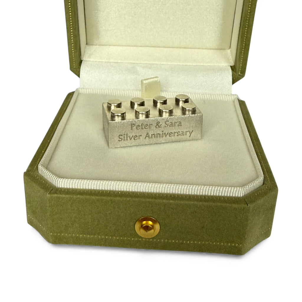 Sterling Silver Brick - Oliver Roberts Jewellery