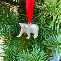 Polar Bear - Christmas Tree Decoration - Oliver Roberts Jewellery