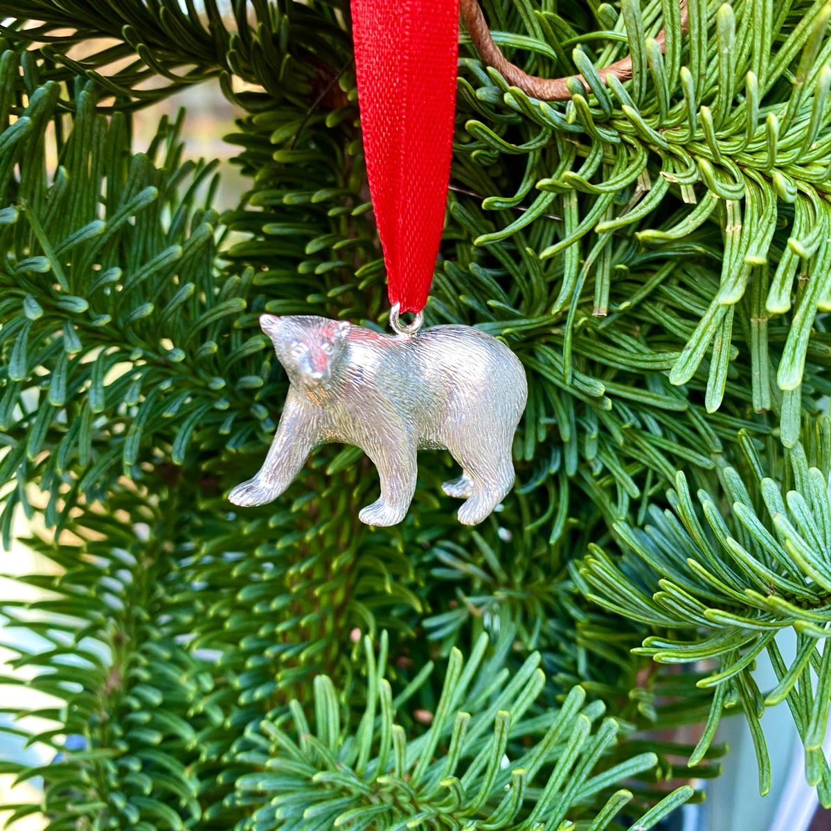 Polar Bear - Christmas Tree Decoration - Oliver Roberts Jewellery
