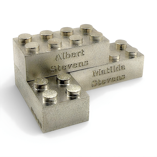 Sterling Silver Brick