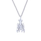 Lobster Necklace (18ct White Gold)