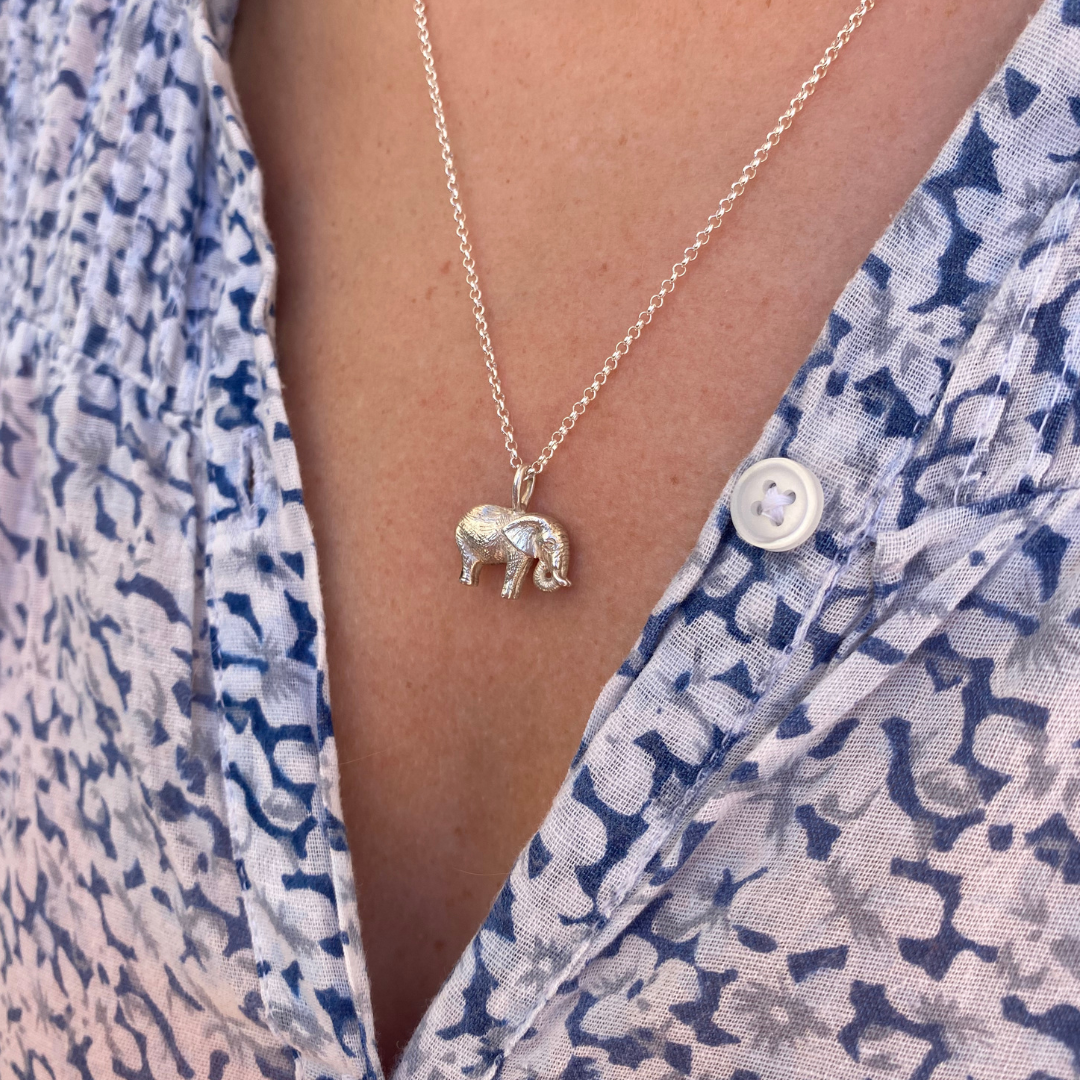 Elephant Necklace - Oliver Roberts Jewellery