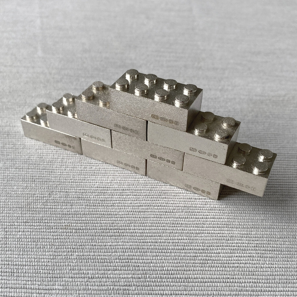 Sterling Silver Brick - Oliver Roberts Jewellery