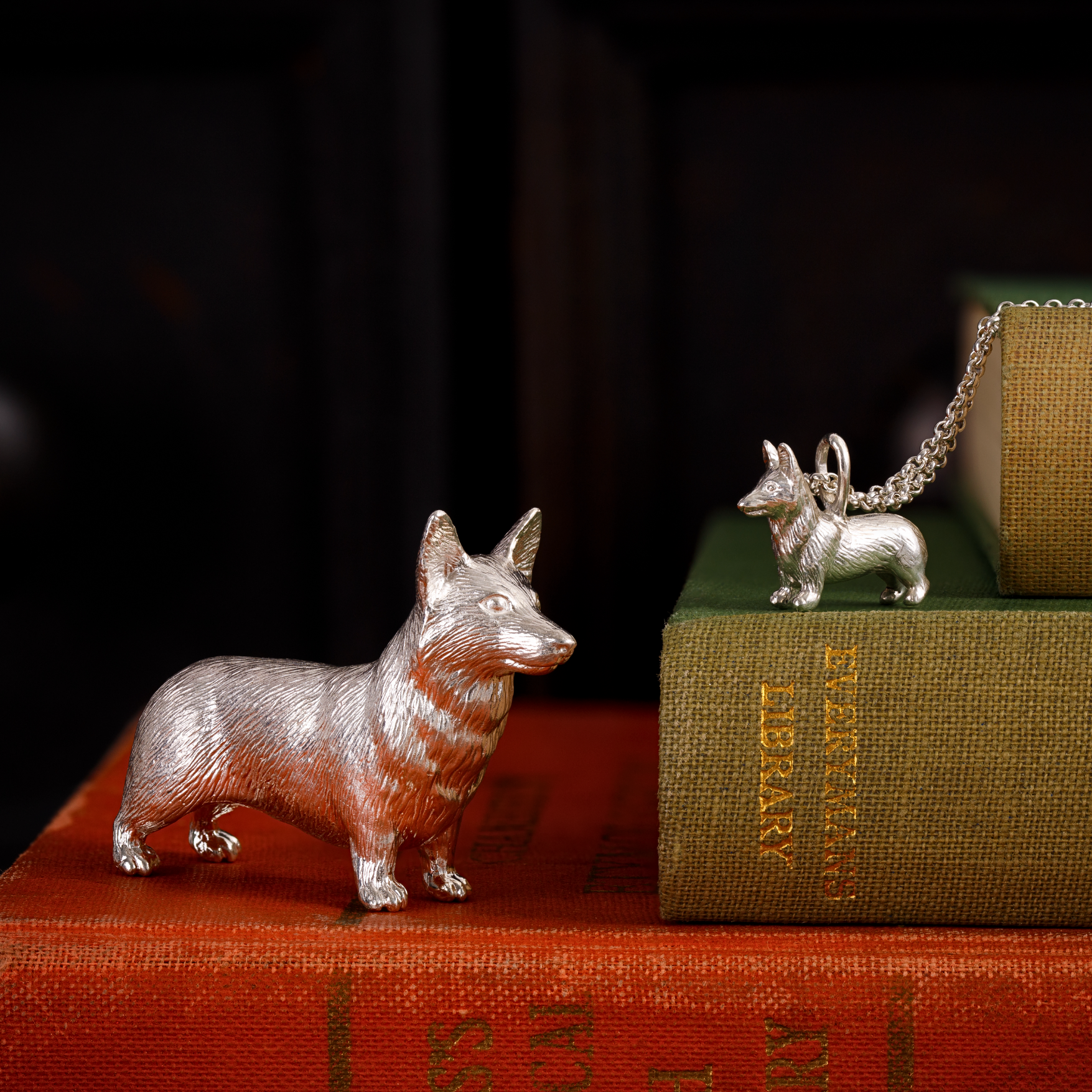 Corgi Necklace - Oliver Roberts Jewellery