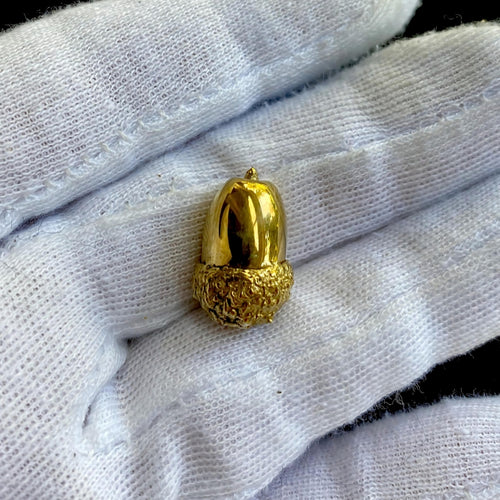 Acorn (18ct Gold Plated) - Oliver Roberts Jewellery