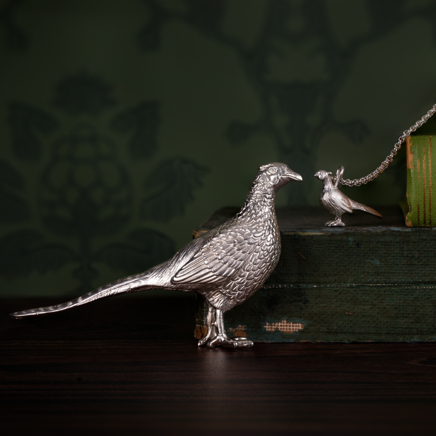 Pheasant Necklace - Oliver Roberts Jewellery