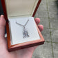 Lobster Necklace (18ct White Gold)