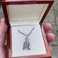 Lobster Necklace (18ct White Gold)