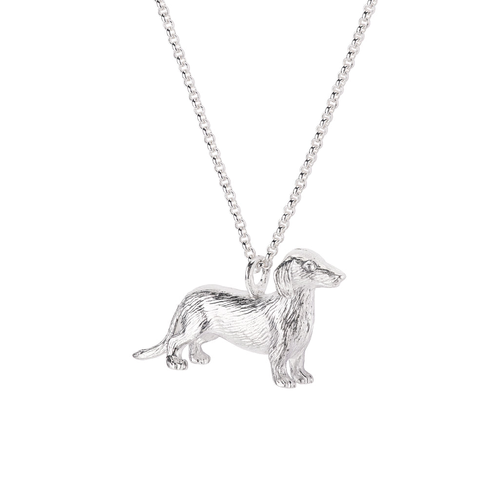 Dachshund Necklace (Large) - Oliver Roberts Jewellery