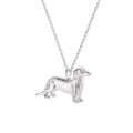 Dachshund Necklace (Large) - Oliver Roberts Jewellery