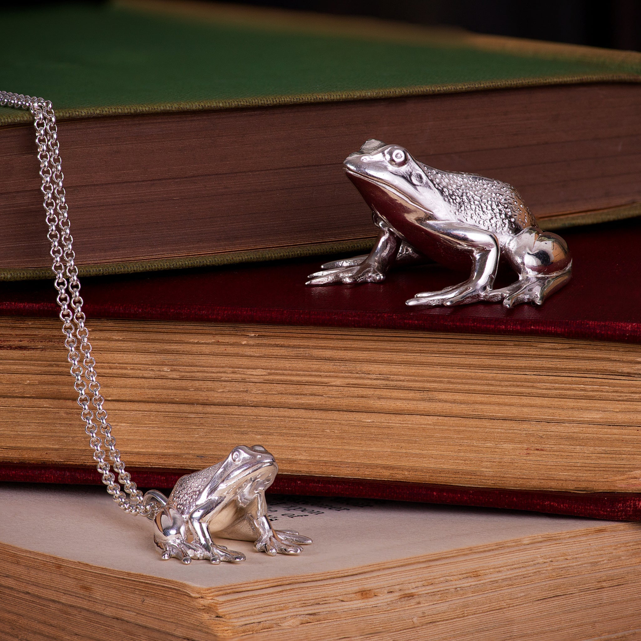 Frog Necklace - Oliver Roberts Jewellery