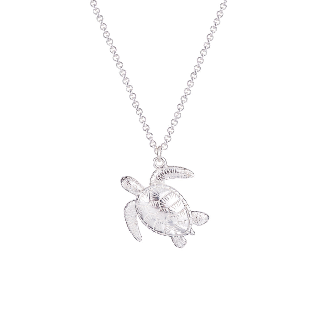 Sea Turtle Necklace - Oliver Roberts Jewellery