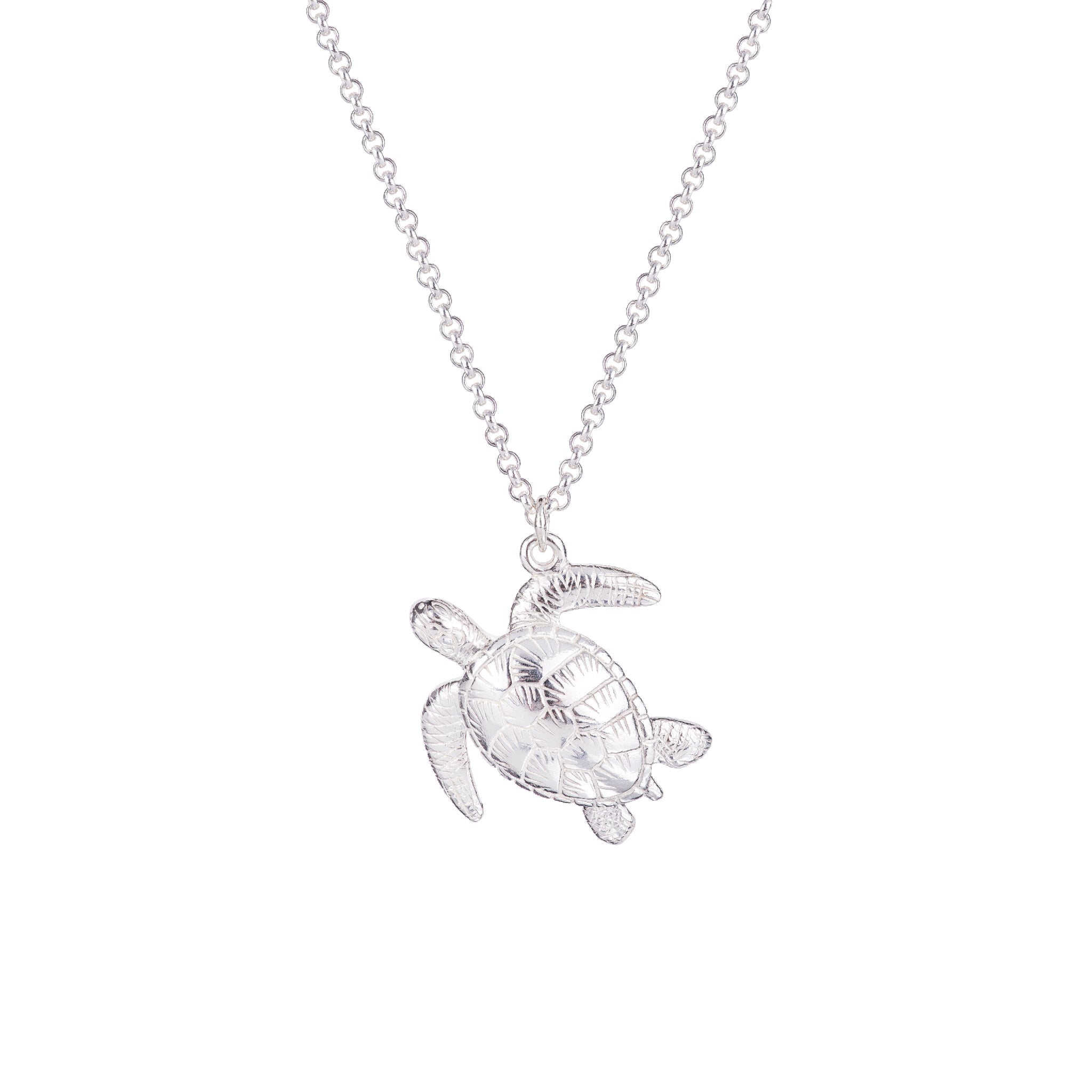 Sea Turtle Necklace - Oliver Roberts Jewellery